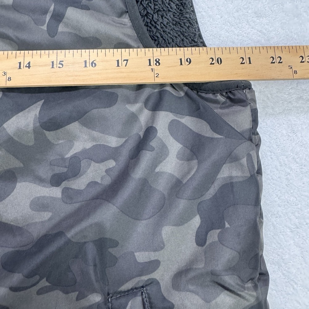 Weatherproof Vintage Vest Jacket Men M Camo Full Zip Tech Pkt Sherpa Lined - Picture 5 of 7